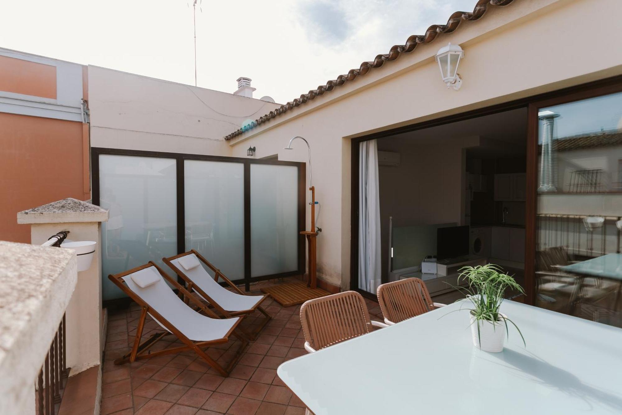Apto. Con Terraza Privada Centro Seville Ngoại thất bức ảnh